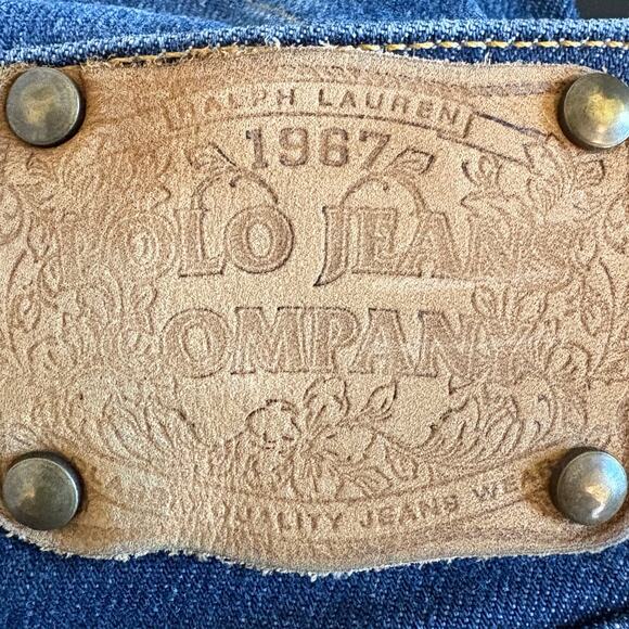 Y2K Polo Jeans Company Stretch Bootcut Snap Sides - Women's Size 6 - Picture 7 of 10